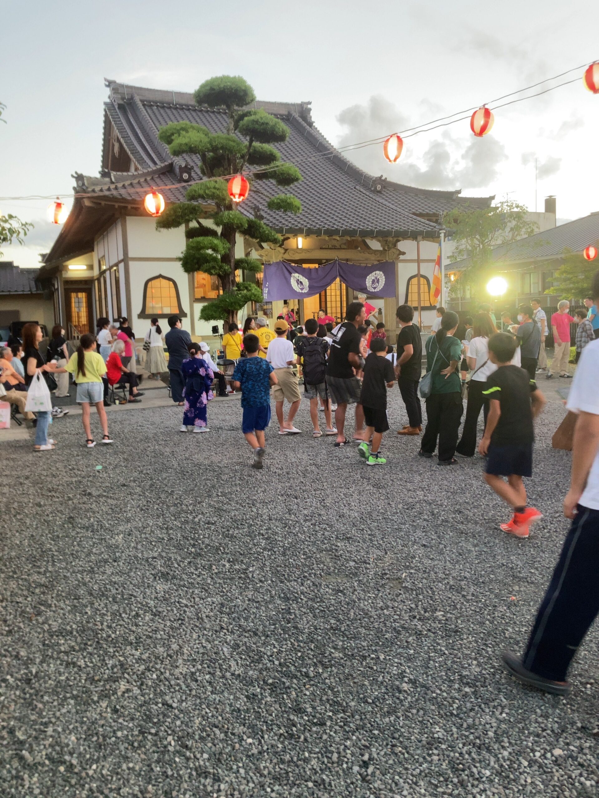 西本願寺本名出張所夏祭り