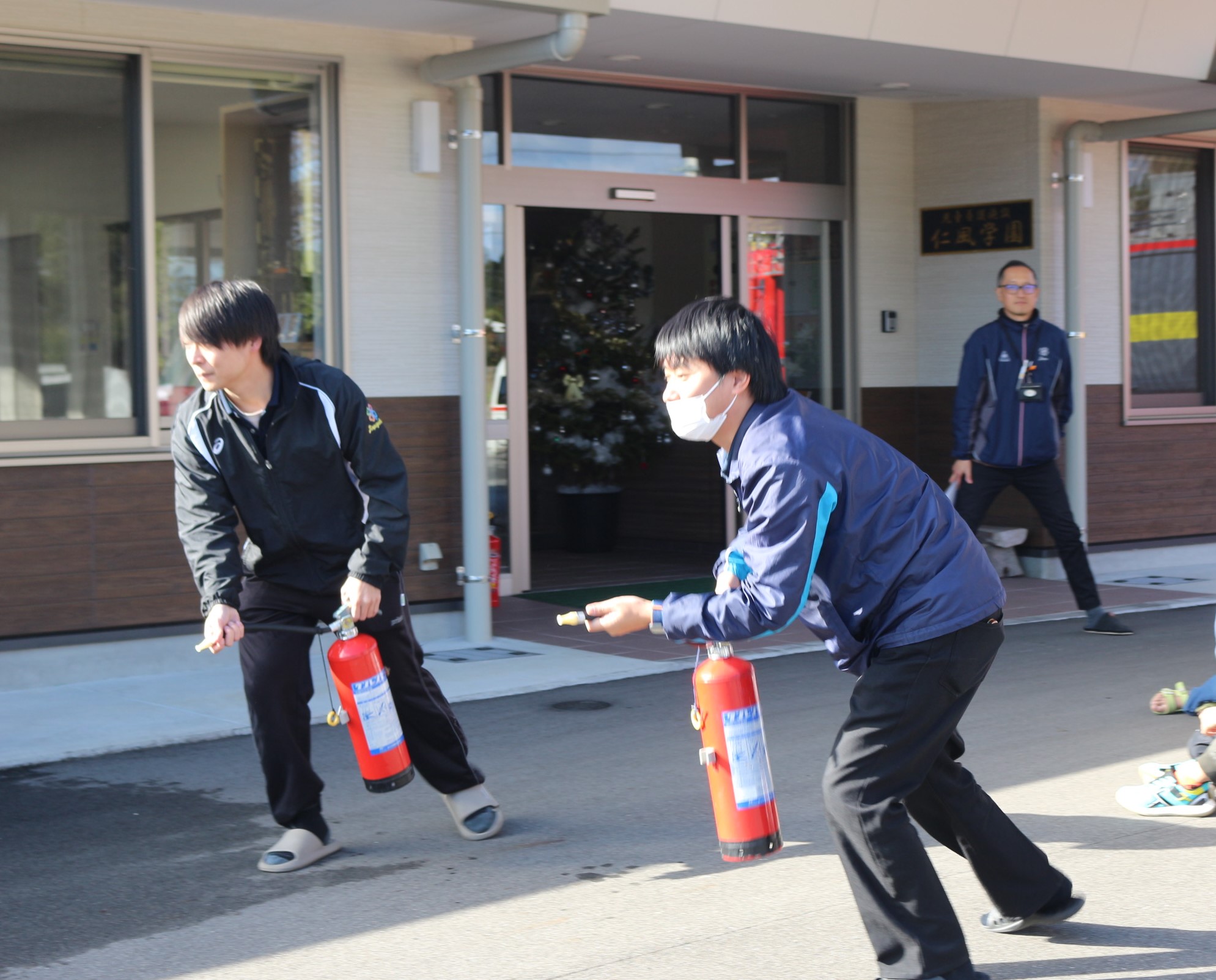 総合避難訓練（冬）