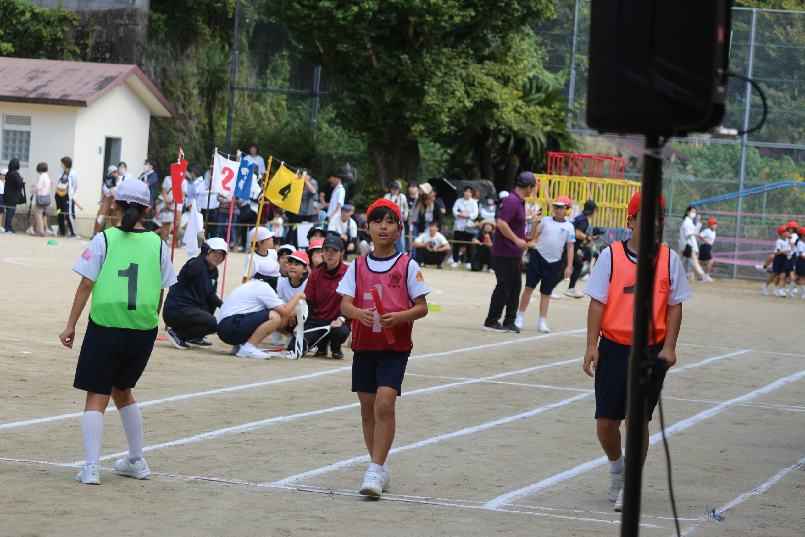 本名小学校運動会