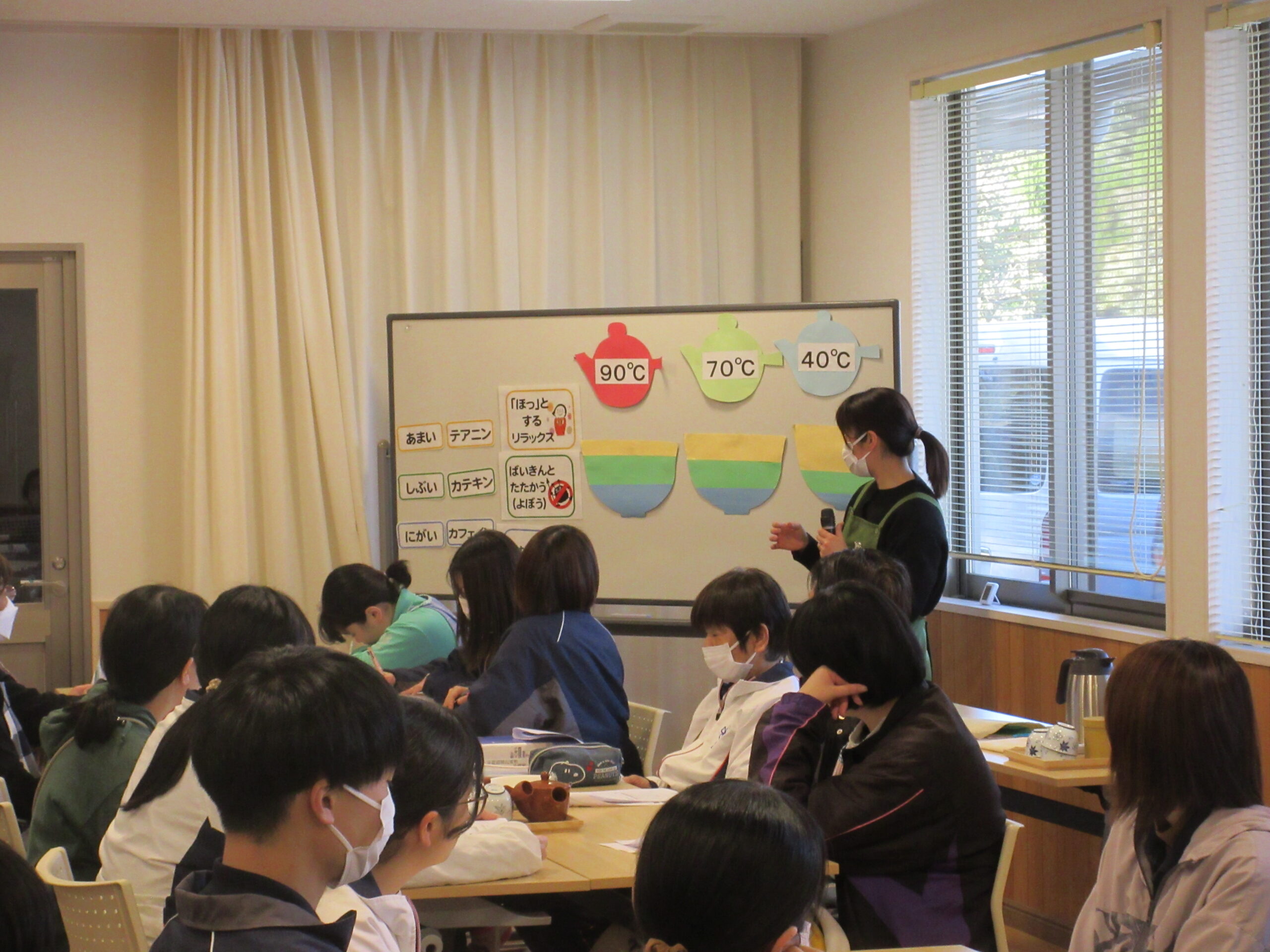 職員研修～おいしいお茶の淹れ方講座～